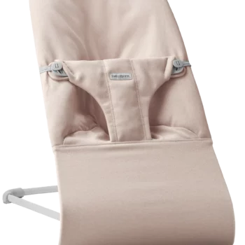BabyBjörn Ležaljka za bebe Bliss - Mélange, Light Pink, Woven
