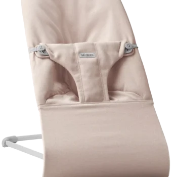 BabyBjörn Ležaljka za bebe Bliss - Mélange, Light Pink, Woven