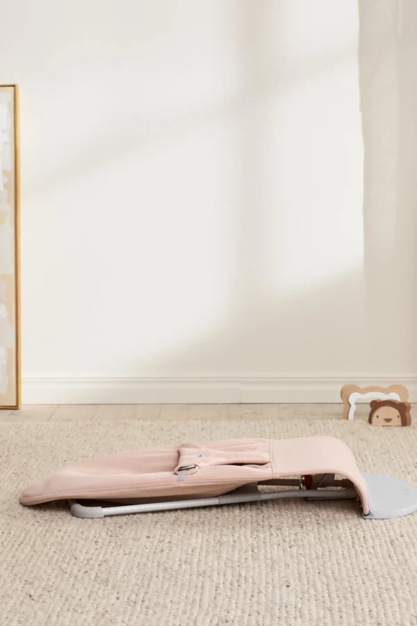 BabyBjörn Ležaljka za bebe Bliss - Mélange, Light Pink, Woven - Image 10