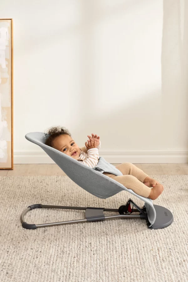 BJ00622905 BabyBjörn Ležaljka za bebe Bliss - Mélange, Light Gray, Woven - Image 6