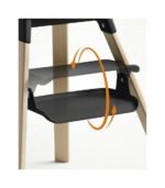 Stokke Clikk Hranilica Stolica - Black Natural - Image 4