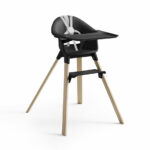 Stokke Clikk Hranilica Stolica - Black Natural