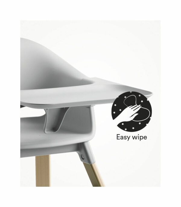 Clikk_Tray_Natural_CloudGrey_Cnfg-3_EasyWipe Stokke Clikk Hranilica Stolica - Cloud Grey - Image 7