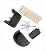 Stokke Clikk Hranilica Stolica - Black Natural - Image 5