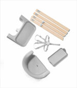 Stokke Clikk Hranilica Stolica - Cloud Grey - Image 5