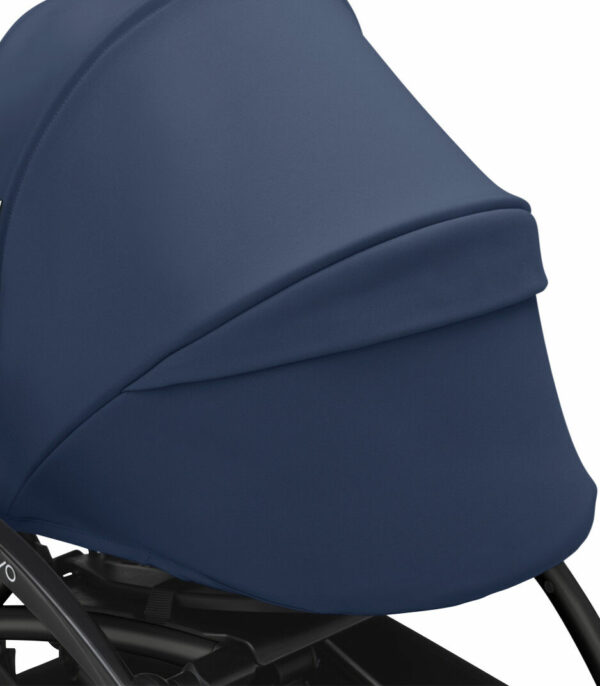 Stokke YOYO³ kolica i sklopiva košara – Black/Air France Blue - Image 6