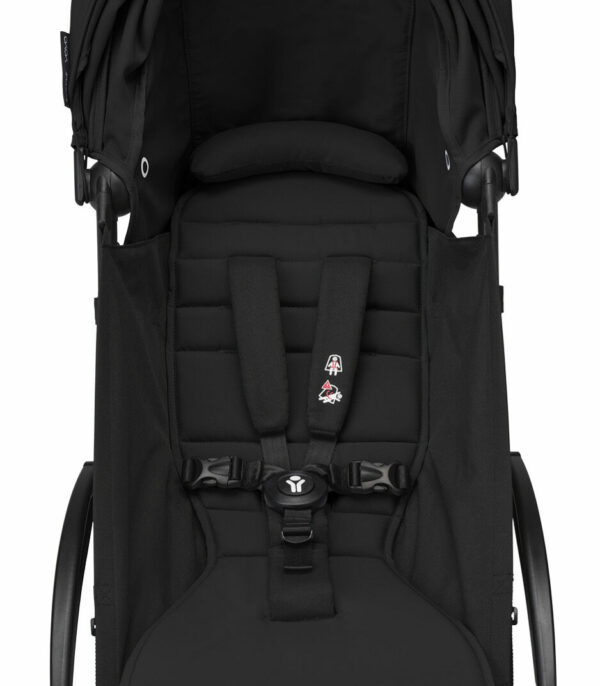 YOYO3_6PLUS_Black_Detail_Front-0554_eCom Stokke YOYO³ kolica od 6 mjeseci - Black/Black (GRATIS Color Pack) - Image 3