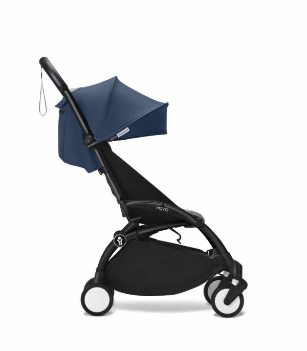 YOYO3_AirFrance_6PLUS_BlackFrame_Profile_0128_eCom Stokke YOYO³ kolica od 6 mjeseci - Black/Air France Blue - Image 8