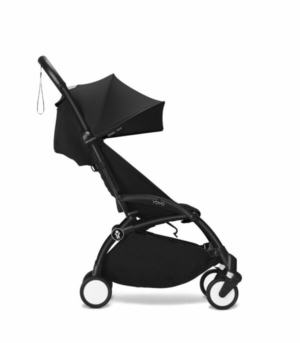 YOYO3_Black_6PLUS_BlackFrame_Profile_0045-0046_eCom Stokke YOYO³ kolica od 6 mjeseci - Black/Black (GRATIS Color Pack) - Image 8