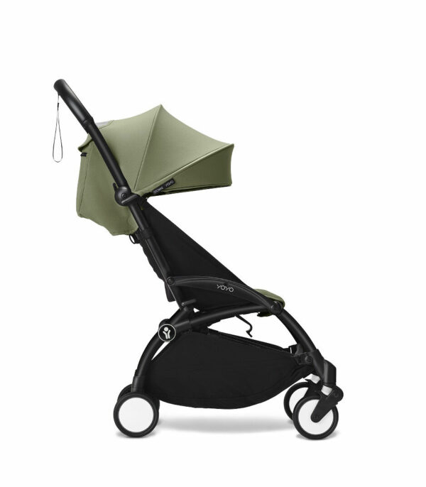 YOYO3_Olive_6PLUS_BlackFrame_Profile_0045-0046_eCom Stokke® YOYO³ 6+ Color Pack - Olive - Image 8
