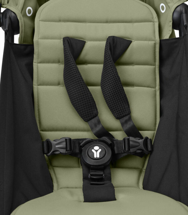 YOYO3_Olive_6PLUS_ShoulderStrapMesh_Close-up_0574_eCom Stokke® YOYO³ 6+ Color Pack - Olive - Image 4