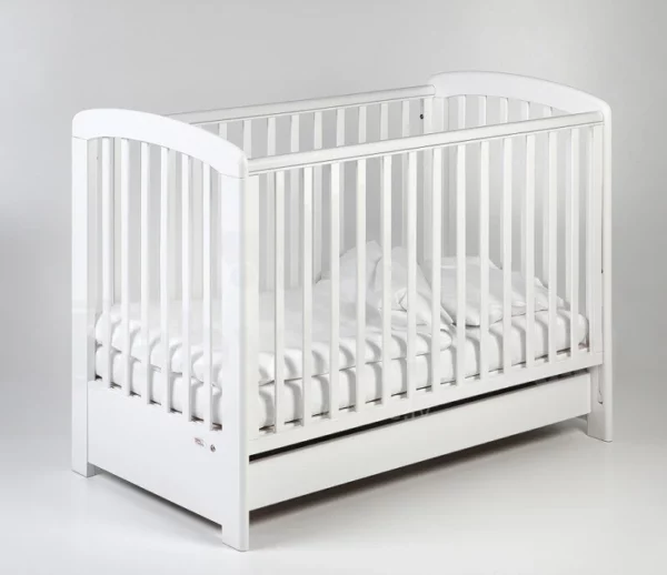 Troll Nursery Cot Nina Lux dječiji krevetić - White