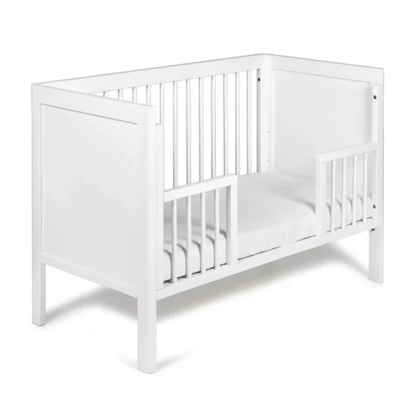 Troll Nursery zaštitna ograda za dječiji krevetić Lukas Junior 120x60cm - White - Image 4