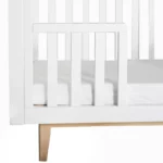 Troll Nursery zaštitna ograda za dječiji krevetić – Scandy Junior 120x60cm - White - Image 2