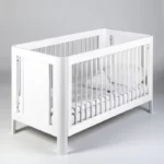Troll Nursery dječiji krevetić - Cot Bed Sun 140x70cm - White