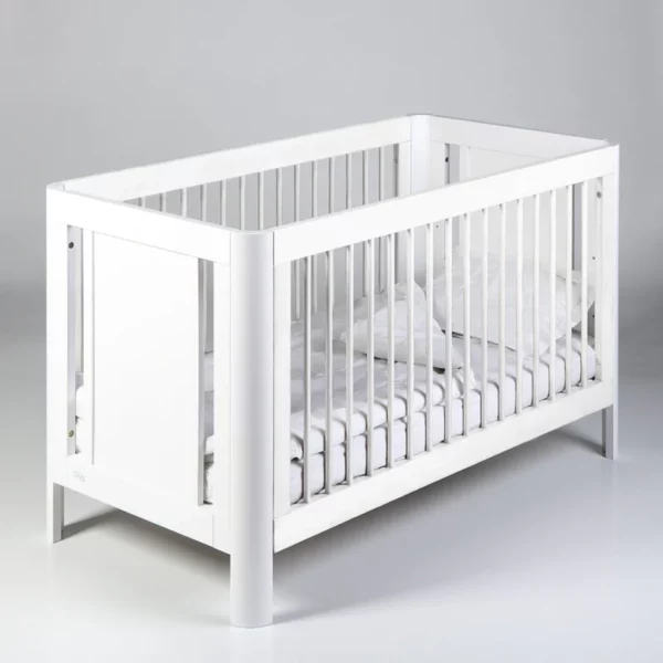 Troll Nursery dječiji krevetić - Cot Bed Sun 140x70cm - White
