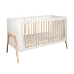 Troll Nursery dječiji krevetić / krevet - Torsten 140x70cm - White/Wax