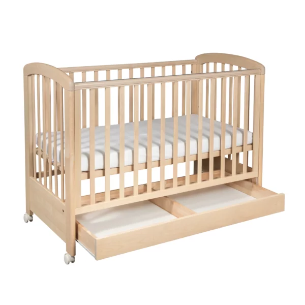Troll Nursery Cot Nina Lux dječiji krevetić - Natural