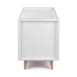 Troll Nursery dječiji krevetić - Scandy 120x60cm - White/Natural Legs - Image 3