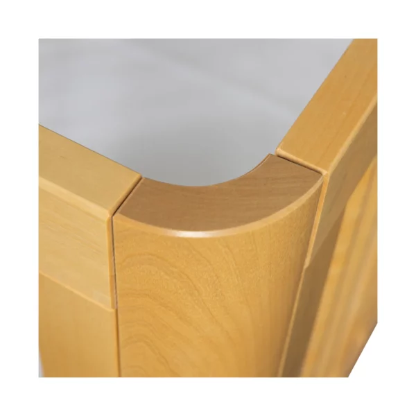 Troll Nursery dječiji krevetić - Sun 120x60cm - Natural - Image 3