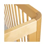 Troll Nursery dječiji krevetić - Sun 120x60cm - Natural - Image 4