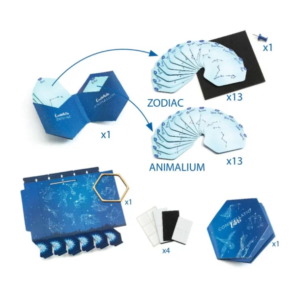 Djeco Set za izradu zvjezdane vizionarke - Constellations - Image 5