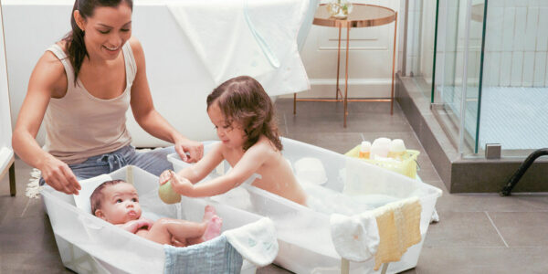 Stokke Flexi Bath kadica X-Large Sandy Beige + GRATIS Potpora za novorođenče - Image 2
