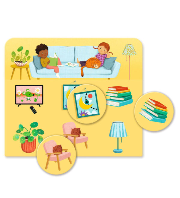 FC314-1 Djeco društvena igra Loto - The House - Image 3