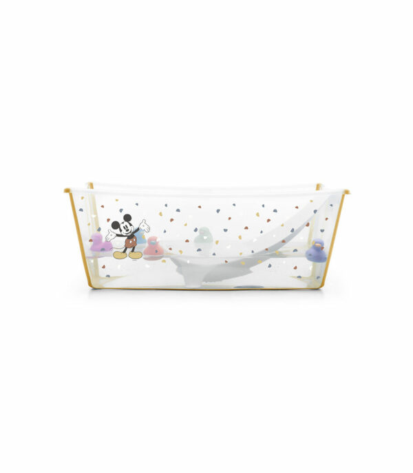 FlexiBath_Disney_SideView-Nwbn_230627-8I8477_eCom Stokke Flexi Bath kadica Mickey Celebration + GRATIS Potpora za novorođenče