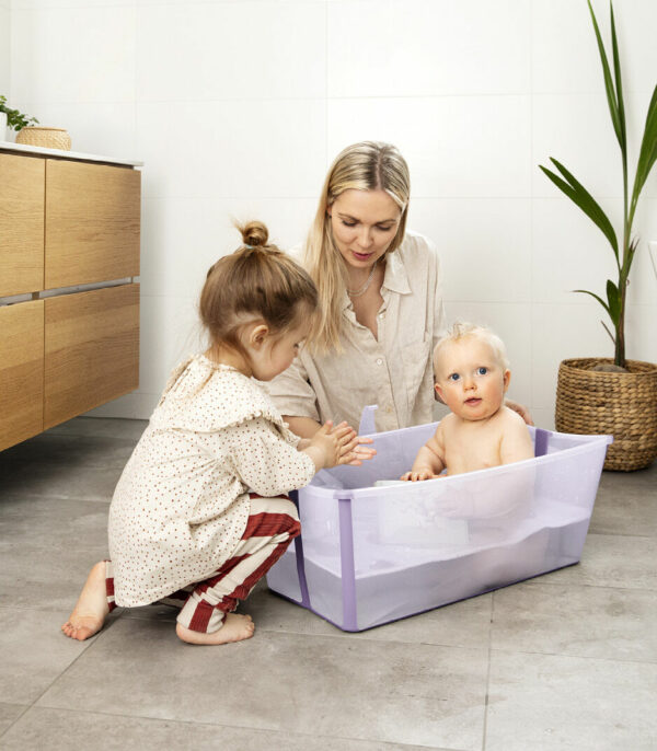 FlexiBath_Lavender_220413_1336_eCom Stokke Flexi Bath kadica Lavender + GRATIS Potpora za novorođenče - Image 2