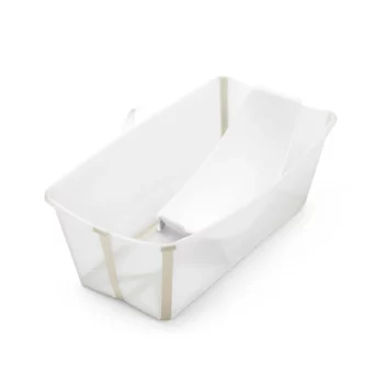 Stokke Flexi Bath kadica Sandy Beige + Potpora za novorođenče