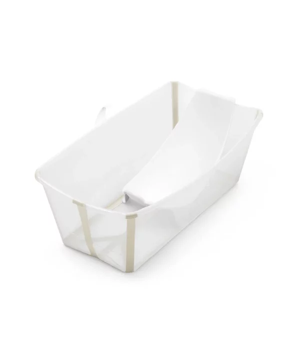 Stokke Flexi Bath kadica Sandy Beige + Potpora za novorođenče