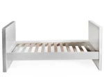 Troll Nursery dječiji krevetić / krevet - Scandy 140x70cm - White/Natural Legs - Image 3