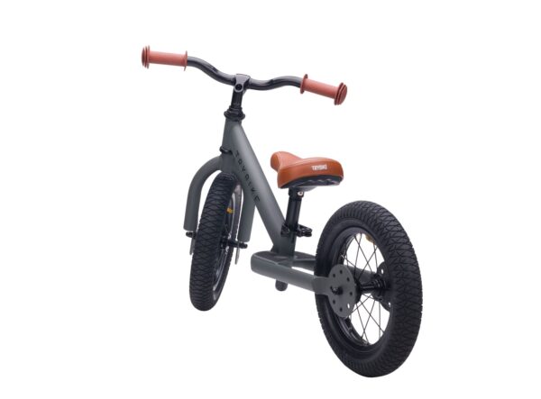 Trybike 2 wheeler matt grey (7) Trybike Balans bicikl 2u1 – Steel Grey Matt - Image 6