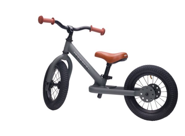Trybike 2 wheeler matt grey (8) Trybike Balans bicikl 2u1 – Steel Grey Matt - Image 4
