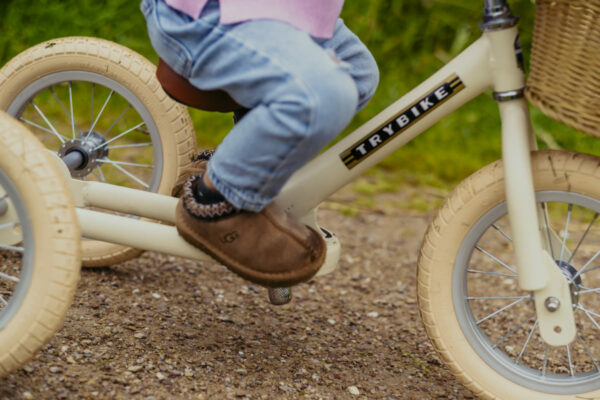 Trybike Tricikl i balans bicikl – Steel Vintage Green Matt - Image 24