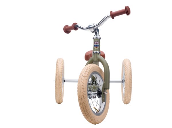 Trybike Tricikl i balans bicikl – Steel Vintage Green Matt - Image 6