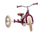 Trybike Tricikl i balans bicikl – Steel Vintage Red Matt