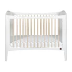 Troll Nursery dječiji krevetić - Wave 120x60cm - White/Wax