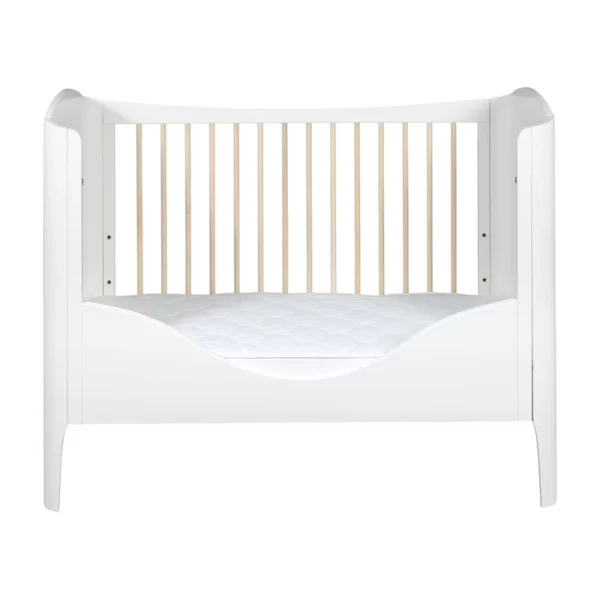 Troll Nursery zaštitna ograda za dječiji krevetić Wave Junior 120x60cm - White - Image 2