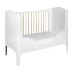 Troll Nursery zaštitna ograda za dječiji krevetić Wave Junior 120x60cm - White