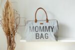 Childhome Torba Mommy Bag - Canvas Grey - Image 2