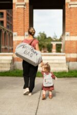 Childhome Torba Mommy Bag - Canvas Grey - Image 5