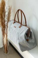 Childhome Torba Mommy Bag - Canvas Grey - Image 7