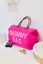 Childhome Torba Mommy Bag - Pop Pink - Image 7