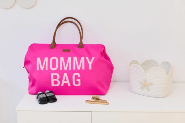 cwmbbpop_product_amb_12_1715702716 Childhome Torba Mommy Bag - Pop Pink - Image 6