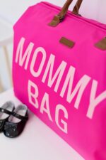 Childhome Torba Mommy Bag - Pop Pink - Image 2