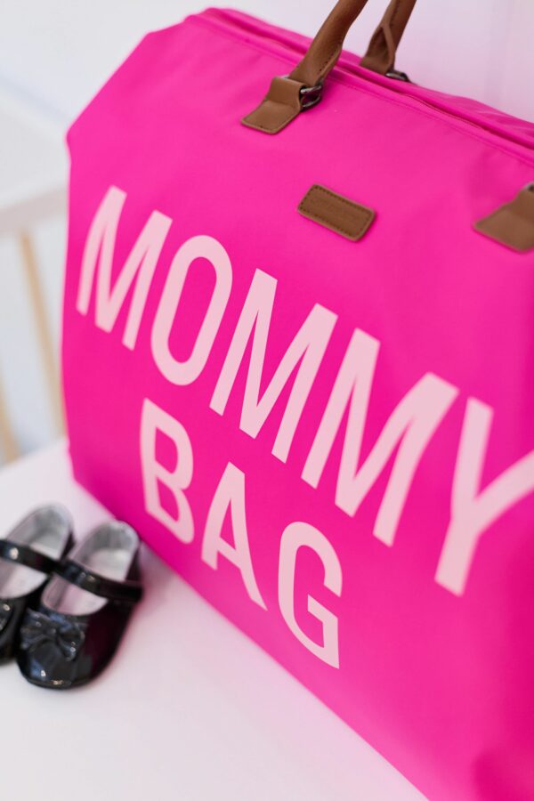 cwmbbpop_product_amb_13_1715702723 Childhome Torba Mommy Bag - Pop Pink - Image 2