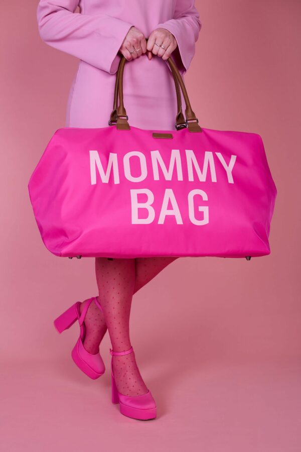 cwmbbpop_product_amb_15_1715702729 Childhome Torba Mommy Bag - Pop Pink - Image 3