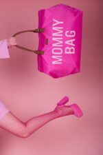 Childhome Torba Mommy Bag - Pop Pink - Image 5